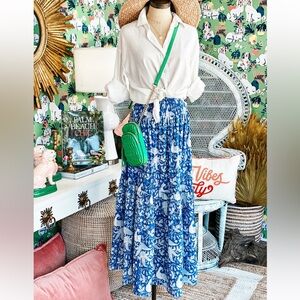 Bungalow 123 / Sohana Maxi Skirt - L & NWT